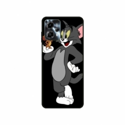 Husa personalizata tip carcasa HQPrint pentru Motorola Moto G23, model Tom and Jerry 2, multicolor, S1D1M0204