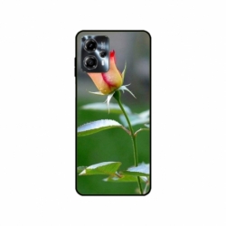 Husa personalizata tip carcasa HQPrint pentru Motorola Moto G23, model Flowers 13, multicolor, S1D1M0206