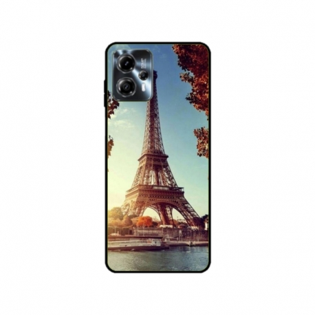 Husa personalizata tip carcasa HQPrint pentru Motorola Moto G23, model Nice View 8, multicolor, S1D1M0209