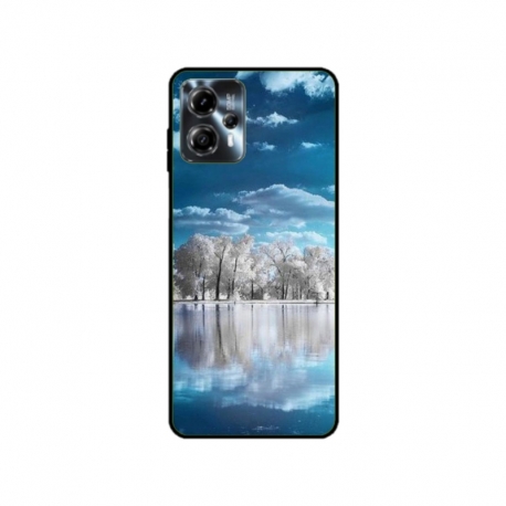 Husa personalizata tip carcasa HQPrint pentru Motorola Moto G23, model Nice View 9, multicolor, S1D1M0221