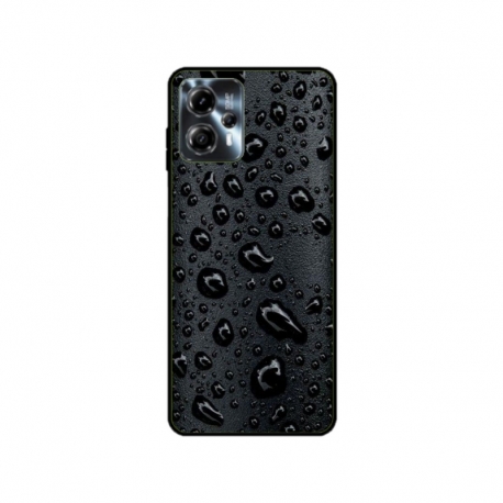 Husa personalizata tip carcasa HQPrint pentru Motorola Moto G23, model Rain, multicolor, S1D1M0244
