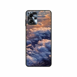 Husa personalizata tip carcasa HQPrint pentru Motorola Moto G23, model Beautiful Sky, multicolor, S1D1M0277
