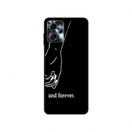 Husa personalizata tip carcasa HQPrint pentru Motorola Moto G23, model Always and Forever 2, multicolor, S1D1M0280