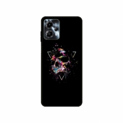 Husa personalizata tip carcasa HQPrint pentru Motorola Moto G23, model Colorful 5, multicolor, S1D1M0302