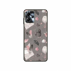 Husa personalizata tip carcasa HQPrint pentru Motorola Moto G23, model Abstract 1, multicolor, S1D1M0321