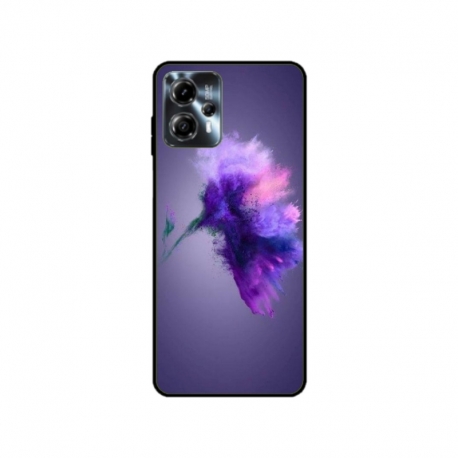 Husa personalizata tip carcasa HQPrint pentru Motorola Moto G23, model Flowers 19, multicolor, S1D1M0340