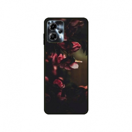 Husa personalizata tip carcasa HQPrint pentru Motorola Moto G23, model Flowers 20, multicolor, S1D1M0344
