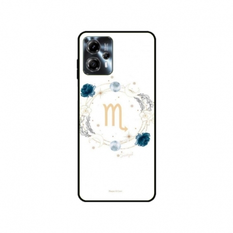 Husa personalizata tip carcasa HQPrint pentru Motorola Moto G23, model Zodiac Circle, multicolor, S1D1M0349
