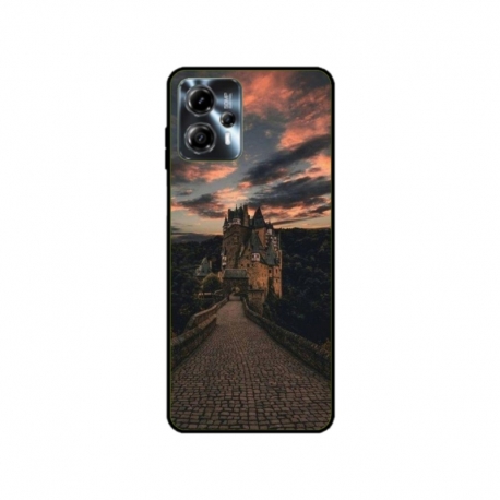 Husa personalizata tip carcasa HQPrint pentru Motorola Moto G23, model Nice View 14, multicolor, S1D1M0361