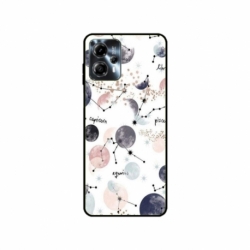 Husa personalizata tip carcasa HQPrint pentru Motorola Moto G23, model Abstract 6, multicolor, S1D1M0372