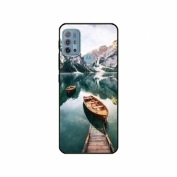 Husa personalizata tip carcasa HQPrint pentru Motorola Moto G30, model Boats, multicolor, S1D1M0024