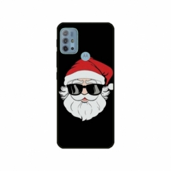 Husa personalizata tip carcasa HQPrint pentru Motorola Moto G30, model Cool Santa, multicolor, S1D1M0046