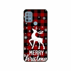 Husa personalizata tip carcasa HQPrint pentru Motorola Moto G30, model Merry Christmas Reindeer 2, multicolor, S1D1M0050