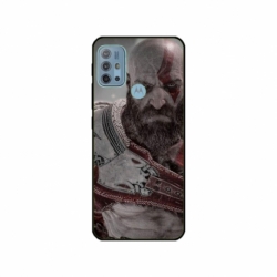 Husa personalizata tip carcasa HQPrint pentru Motorola Moto G30, model God of War 2, multicolor, S1D1M0081