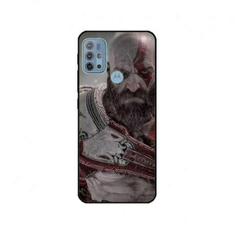 Husa personalizata tip carcasa HQPrint pentru Motorola Moto G30, model God of War 2, multicolor, S1D1M0081