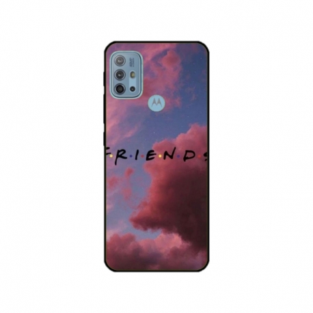 Husa personalizata tip carcasa HQPrint pentru Motorola Moto G30, model FRIENDS 2, multicolor, S1D1M0082