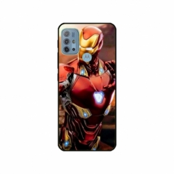 Husa personalizata tip carcasa HQPrint pentru Motorola Moto G30, model Iron Man 1, multicolor, S1D1M0102