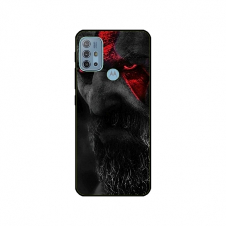 Husa personalizata tip carcasa HQPrint pentru Motorola Moto G30, model God of War 3, multicolor, S1D1M0111
