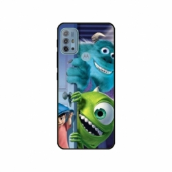 Husa personalizata tip carcasa HQPrint pentru Motorola Moto G30, model Monster INC, multicolor, S1D1M0127