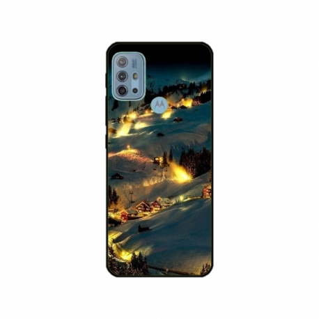 Husa personalizata tip carcasa HQPrint pentru Motorola Moto G30, model Nice View 6, multicolor, S1D1M0128