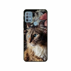 Husa personalizata tip carcasa HQPrint pentru Motorola Moto G30, model Cat 1, multicolor, S1D1M0143