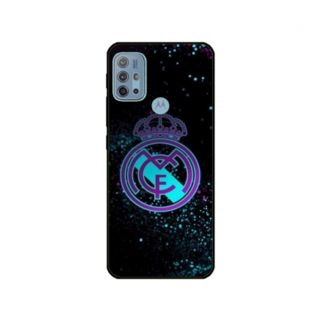 Husa personalizata tip carcasa HQPrint pentru Motorola Moto G30, model Real Madrid 1, multicolor, S1D1M0153