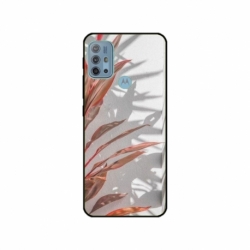 Husa personalizata tip carcasa HQPrint pentru Motorola Moto G30, model Leaf Design 4, multicolor, S1D1M0155