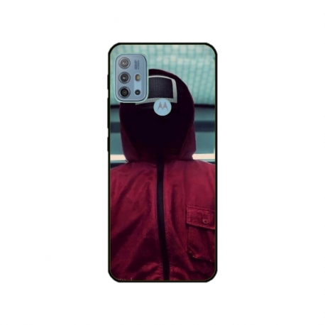 Husa personalizata tip carcasa HQPrint pentru Motorola Moto G30, model Squid Game 2, multicolor, S1D1M0174