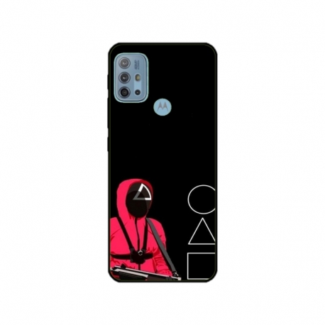 Husa personalizata tip carcasa HQPrint pentru Motorola Moto G30, model Squid Game 5, multicolor, S1D1M0177