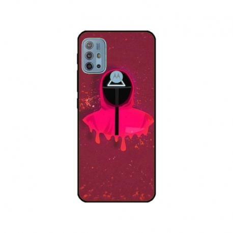 Husa personalizata tip carcasa HQPrint pentru Motorola Moto G30, model Squid Game 6, multicolor, S1D1M0178