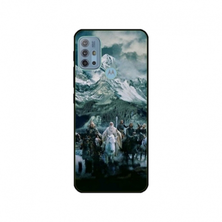 Husa personalizata tip carcasa HQPrint pentru Motorola Moto G30, model Lord of the Rings 1, multicolor, S1D1M0189