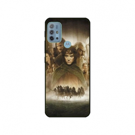 Husa personalizata tip carcasa HQPrint pentru Motorola Moto G30, model Lord of the Rings 2, multicolor, S1D1M0190