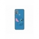 Husa personalizata tip carcasa HQPrint pentru Motorola Moto G30, model Blue Stich, multicolor, S1D1M0192