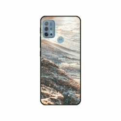 Husa personalizata tip carcasa HQPrint pentru Motorola Moto G30, model Ocean Water 1 , multicolor, S1D1M0200