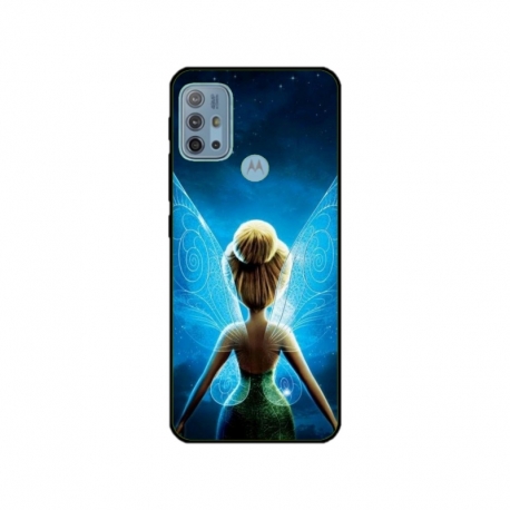 Husa personalizata tip carcasa HQPrint pentru Motorola Moto G30, model Tinkerbell 1, multicolor, S1D1M0202