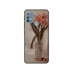 Husa personalizata tip carcasa HQPrint pentru Motorola Moto G30, model Flowers 14, multicolor, S1D1M0208