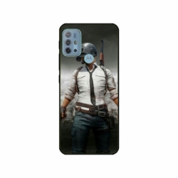 Husa personalizata tip carcasa HQPrint pentru Motorola Moto G30, model PUBG 1, multicolor, S1D1M0214