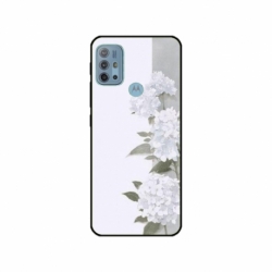 Husa personalizata tip carcasa HQPrint pentru Motorola Moto G30, model Flowers 16, multicolor, S1D1M0217