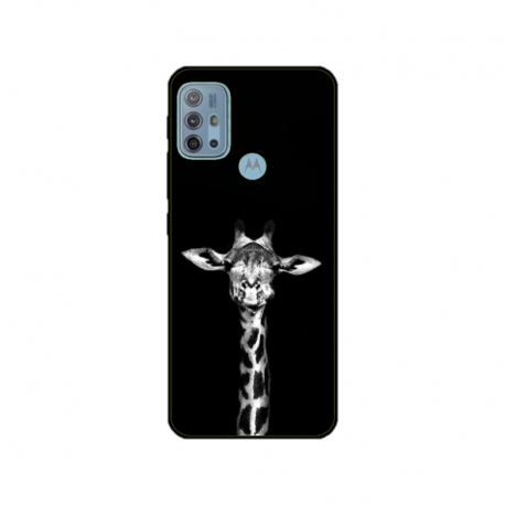 Husa personalizata tip carcasa HQPrint pentru Motorola Moto G30, model Giraffe 3, multicolor, S1D1M0222