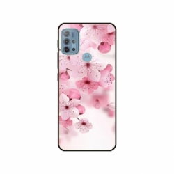 Husa personalizata tip carcasa HQPrint pentru Motorola Moto G30, model Flowers 17, multicolor, S1D1M0241