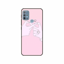 Husa personalizata tip carcasa HQPrint pentru Motorola Moto G30, model Infinity Togeter, multicolor, S1D1M0251