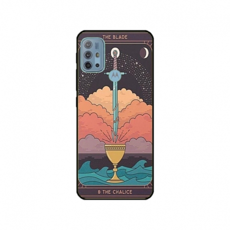 Husa personalizata tip carcasa HQPrint pentru Motorola Moto G30, model Tarrot, multicolor, S1D1M0267