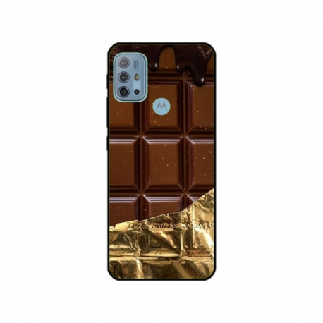 Husa personalizata tip carcasa HQPrint pentru Motorola Moto G30, model Chocolate, multicolor, S1D1M0272