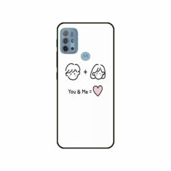 Husa personalizata tip carcasa HQPrint pentru Motorola Moto G30, model You and Me, multicolor, S1D1M0274