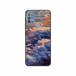 Husa personalizata tip carcasa HQPrint pentru Motorola Moto G30, model Beautiful Sky, multicolor, S1D1M0277