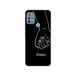 Husa personalizata tip carcasa HQPrint pentru Motorola Moto G30, model Always and Forever 1, multicolor, S1D1M0279