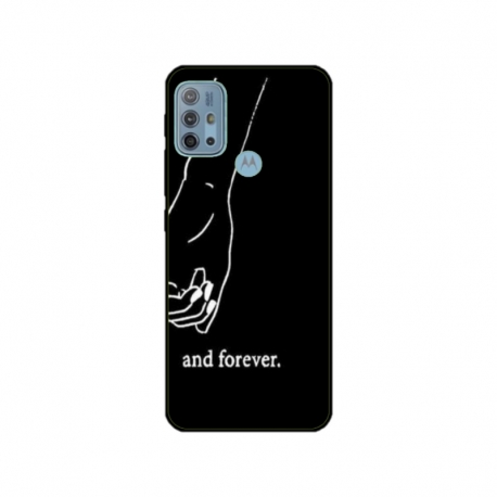 Husa personalizata tip carcasa HQPrint pentru Motorola Moto G30, model Always and Forever 2, multicolor, S1D1M0280
