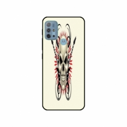 Husa personalizata tip carcasa HQPrint pentru Motorola Moto G30, model Skull 1, multicolor, S1D1M0284