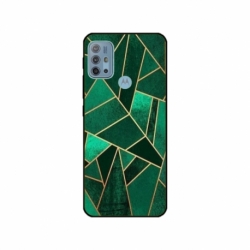 Husa personalizata tip carcasa HQPrint pentru Motorola Moto G30, model Emerald, multicolor, S1D1M0287