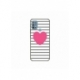 Husa personalizata tip carcasa HQPrint pentru Motorola Moto G30, model Heart, multicolor, S1D1M0291